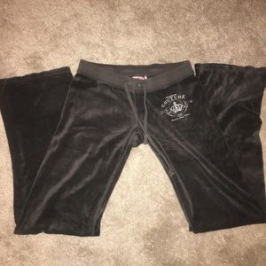 Juicy couture velour pants. Size xs(p)